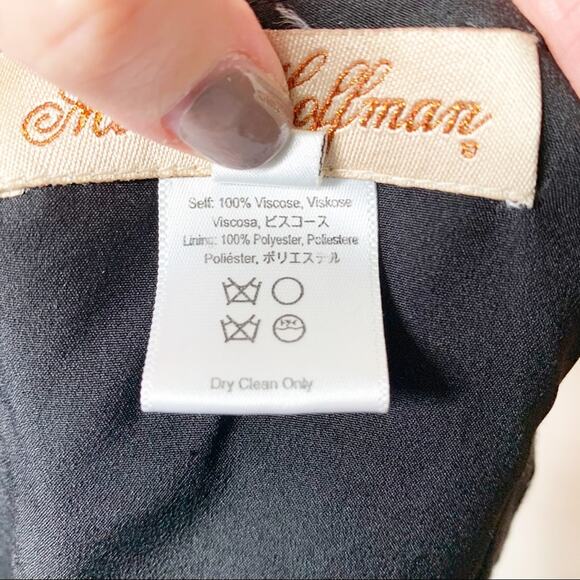 Mara Hoffman Rope Fringe Racerback Tank Top Black Size Small - Picture 4 of 8